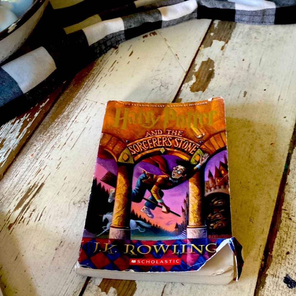 Soft back Harry Potter book